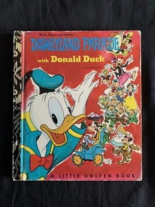 Walt Disney DISNEYLAND PARADE with DONALD DUCK Little Golden Book 1974 1st Ed. - Picture 1 of 12