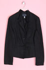 ARMANI JEANS Women's Blazer D 44 Black Blazer Jacket