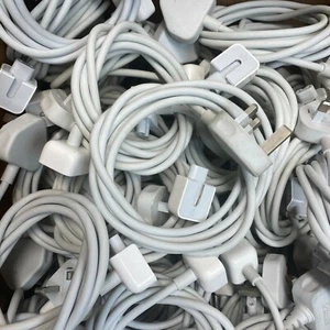 Genuine UK Power Adapter Extension Cable Cord for Apple Macbook Pro 13 / 15 / 17 - Picture 1 of 5