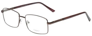 Gafas de lectura rectangulares Calabria Enhance 4053 +7,00 marrón brillante para hombre - Imagen 1 de 5