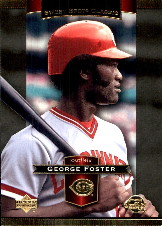 2003 Upper Deck Sweet Spot Classics #34 George Foster CINCINNATI REDS - Image 1 of 2