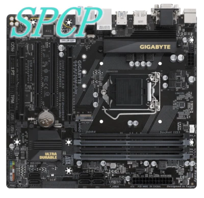 GA-B250M-D3H Gigabyte Technology Motherboard 1151 ddr4 M-ATX B250 usb3.0 4memory - Image 1 of 4
