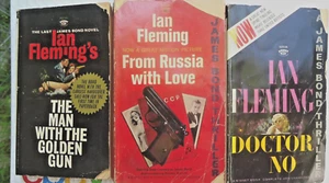 3 Stück PB James Bond 007 Doctor No Russia with Love Man The Golden Gun Fleming - Bild 1 von 2