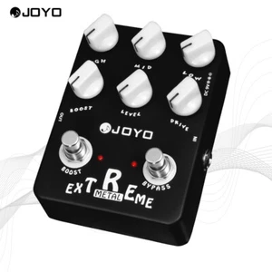 Pedal de guitarra JOYO Extreme Metal ecualizador de 3 bandas potenciador de alta ganancia distorsión derivación verdadera - Imagen 1 de 13