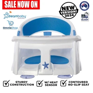 DREAMBABY At Home Padded Premium Deluxe Bath Seat with Heat Sensor Ages 6mons up - Picture 1 of 6