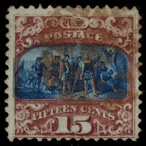 USA Scott# 119 Ty II USED Red Cancel SCV $350 (55203) - Picture 1 of 1