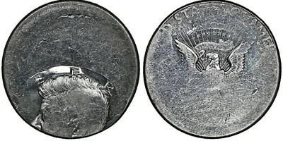 ER139 Unique Kennedy Half Dollar, 40% Silver,Die Adjustment & Double Strike NGC - Image 1 of 4