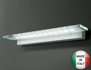 Lampada da parete LED TECLA 12W Bianca con Vetro Satinato 3000K° - Picture 1 of 1