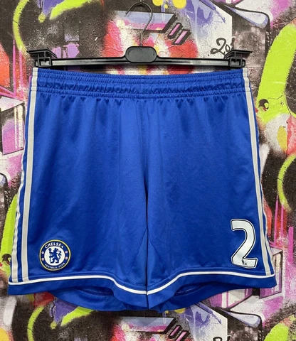 Chelsea 2013 2014 Home Branislav Ivanovic Football Soccer Shorts Mens size L/XL Cover