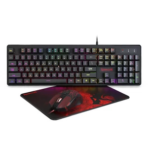 Redragon S107 Gaming Keyboard and Mouse Combo without Mousepad - Picture 1 of 1