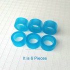6Pcs Rubber Roller Pickup 019-11806 Fit For Riso GR 271 373 3700 3710 3750 3770