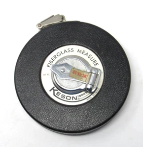 Keson Fiberglas Maßband Mc-18-50 50 Fuß 1/2 Zoll Klinge Hergestellt in Japan - Bild 1 von 4