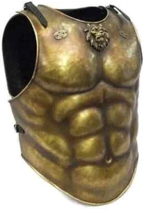MITTELALTERLICHE RÖMISCHE GRIECHISCHE MUSKELJACKE RÜSTUNG MUSKELPANZER BRUSTPLATTE. - Bild 1 von 12