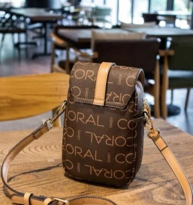 BAG MINI letter graphic flap square bag  - Image 1 of 4