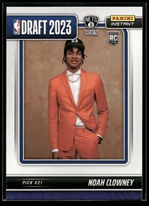 2023-24 Panini Instant Noah Clowney Rookie DRAFT NIGHT 1/428 SP Nets #DN-18 RC - Picture 1 of 2