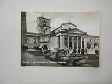 CARTOLINA MOLISE ISERNIA CATTEDRALE E PALAZZO VESCOVILE ANIMATA