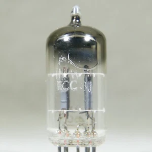 Rare Philips 12AT7/ECC81 Angled Foil D-Getter Copper Post Strong Holland 1955 - Picture 1 of 16