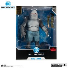 McFARLANE DC MULTIVERSE KING SHARK SUICIDE SQUAD GOLD LABEL 7" FIGURE WALMART