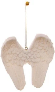 Alas de Ángel Cerámica Colgante Decoración Memorial Recuerdo Simpatía Navidad - Imagen 1 de 3