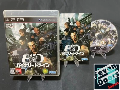Binary Domain PS3 SEGA Used Sony Playstation 3 Japanese edition - Image 1 of 4