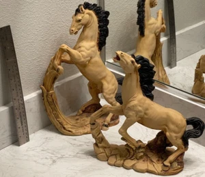 2 Vintage Horse Sculpture Statues by A. Giannetti- Made In Italy. - Picture 1 of 5