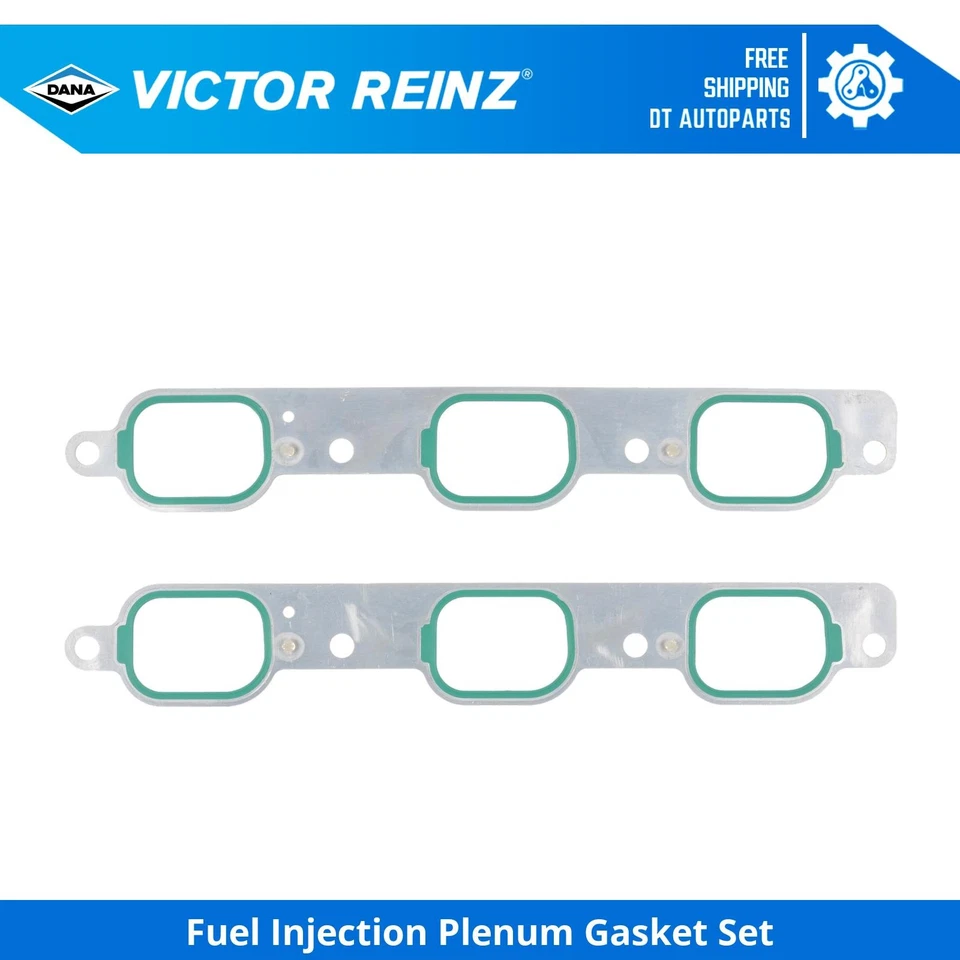 For 2007-2008 Saturn Aura 3.5L V6 Fuel Injection Plenum Gasket Set Victor Reinz - Image 1 of 1