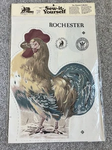 The Toy Works 1978 Cose It Yourself the Museum Collection Rochester ROOSTER ~ NUEVO - Imagen 1 de 2