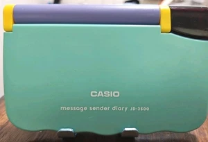 Vtg Casio JD-3500 Message Sender Diary Portable Planner TESTED/WORKING + 2 AA's - Picture 1 of 10