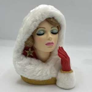 Cameo Girls Head Vase Eve 1962 Sleigh Ride LV-066 1193/1500 - Picture 1 of 7