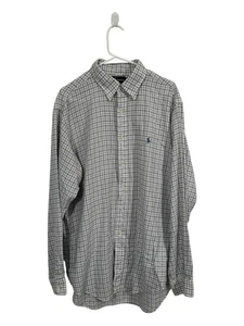 Ralph Lauren Yarmouth Shirt Men Size 16.5  Long Sleeve Button Down Classic - Picture 1 of 10