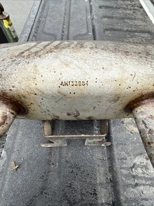 John Deere Exhaust Muffler X300 Mower Kawasaki FH491V AM133984 / AM138380 - Picture 1 of 3