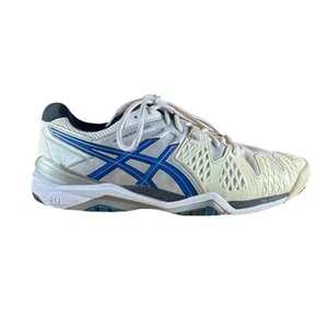 Scarpe da tennis ASICS Gel Resolution da uomo US 10,5 giallo bianco performance E500Y - Foto 1 di 7