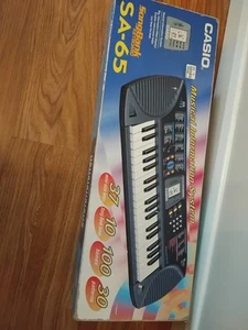 Casio SA-65 Vintage Keyboard 37-Tone Retro Musical Instrument - Boxed / Tested - Picture 1 of 4