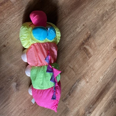 Brinquedo Prestige primário lagarta náilon puffalump verme inchado Nakajima 1989 - Imagem 1 de 4
