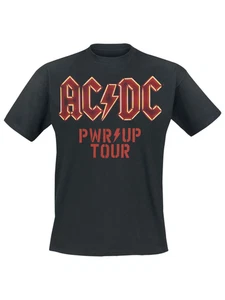 AC/DC T-Shirt PWR UP Tourshirt +Tourdate 2024 schwarz - Bild 1 von 2