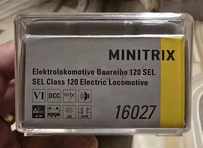 Minitrix 16027 - Elektrolok BR 120 SEL Ep.VI, DCC Sound, Spur N - Bild 1 von 4