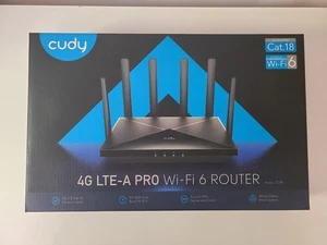 Cudy LT18 4G LTE Cat 18 WiFi 6 Router, modem do 1,2 Gbps, chipset Qualcomm - Zdjęcie 1 z 2