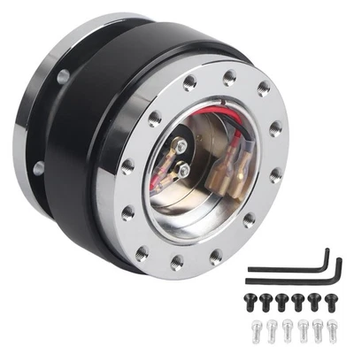 Steering Wheel Quick Release Hub Adapter Snap-On Bolt Kit Universal Adapter - Image 1 of 4