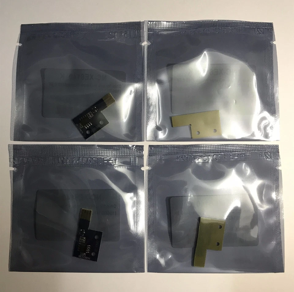 4 x Toner Chips For Xerox Phaser 6128 (106R01456 106R01457 106R01458 106R01459) - Image 1 of 1