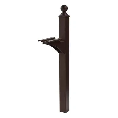 Mailbox Post Venetian Bronze Landover Aluminum Crossarm Corrosion-Resistant - Image 1 of 4