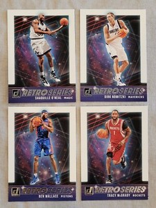 COMPLETE YOUR SET! 2021-22 Donruss Retro Series Gold Purple Press Proof Insert