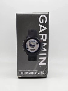 Garmin Forerunner 245 Music GPS Smartwatch - Black - Used - Picture 1 of 9