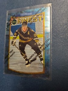 1994-95 Topps Finest Hockey KEVIN STEVENS #80 PITTSBURGH PENGUINS EXC L@@K!