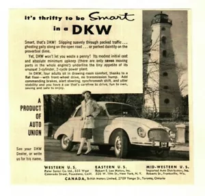 Pubblicità Automobile DKW 1958 - Foto 1 di 1