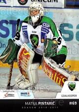2010-11 Erste Bank Eishockey Liga EBEL #82 Matija Pintaric