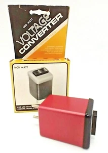 Foreign Travel Voltage Converter Sigma Industries 1600 Watt Model SB 23 Vintage - Picture 1 of 9