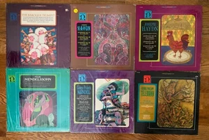 Classical Lot 6 LP VINYL Haydn, Telemann, Handel, Baroque Trumpet, Mendelssohn - Picture 1 of 7