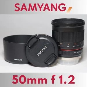Samyang MF 50mm F/1.2 Obiettivo - APS-C Fuji / Fujifilm X-Mount - 1,2/50 - Imagen 1 de 7