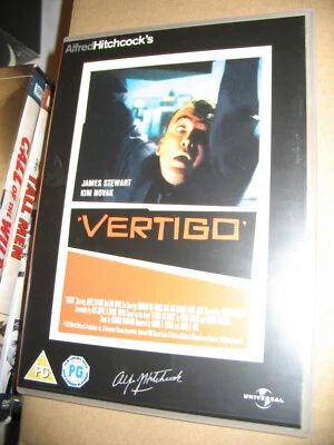 Vertigo DVD - James Stewart, Kim Novak, Barbara Bel Geddes, Alfred Hitchcock - Image 1 of 2