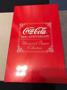 Colección de figuras conmemorativas del 120 aniversario de Coca Cola CAJA no a la venta novedad - Imagen 1 de 4